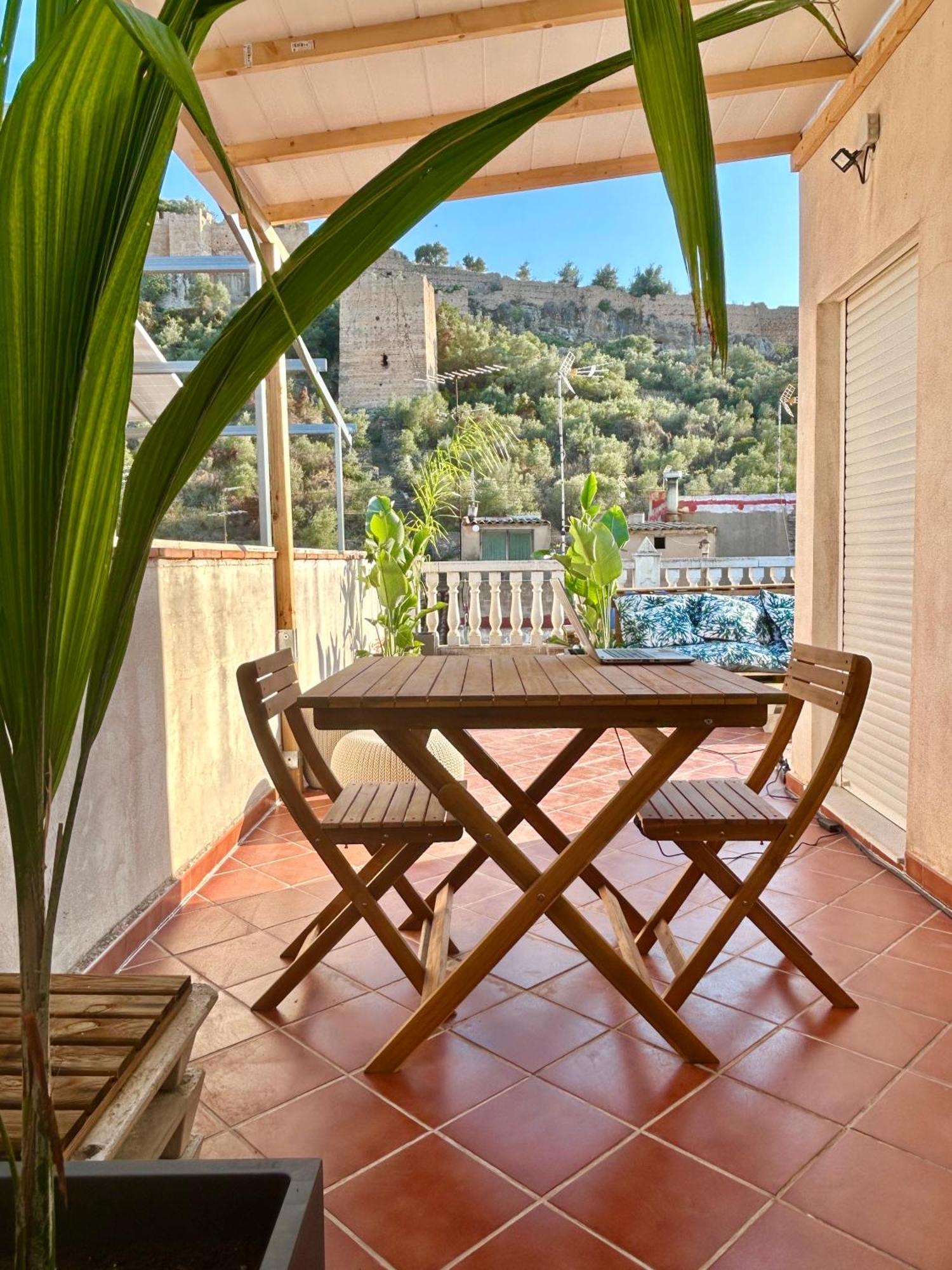 Casa Con Jacuzzi Y Piscina Con Vistas Al Castillo Corbera de Alcira Exterior photo